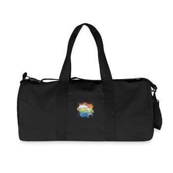 Dolphin - Recycled Canvas Sports Bag by Stanley/Stella - black - Front