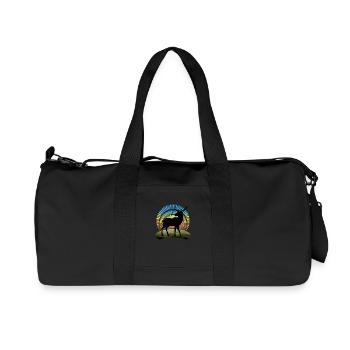 Deer - Recycled Canvas Sports Bag by Stanley/Stella - black - Front