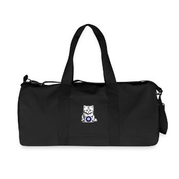 Nazar - Sac de sport en toile recyclée Stanley/Stella - noir - Devant