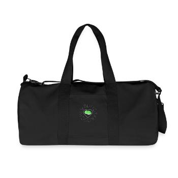Lieblingsfrosch - Recycelte Canvas-Sporttasche von Stanley/Stella - Schwarz - Vorne