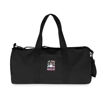 60 ans de magie - Sac de sport en toile recyclée Stanley/Stella - noir - Devant