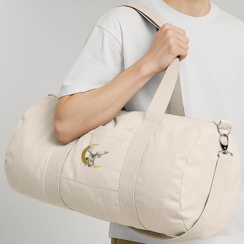 Hirsch Recycelte Canvas-Sporttasche von Stanley/Stella