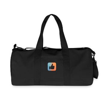 LikeSummer - Recycled Canvas Sports Bag by Stanley/Stella - black - Front
