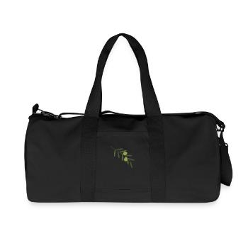 Olive Branch - Recycled Canvas Sports Bag by Stanley/Stella - black - Front
