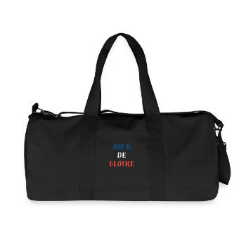 FRANCE SPORT GLORY DAY - Recycled Canvas Sports Bag by Stanley/Stella - black - Front