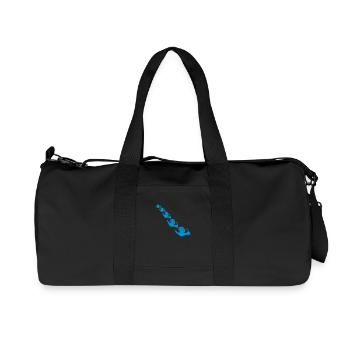 Happy Snails - Recycled Canvas Sports Bag by Stanley/Stella - black - Front
