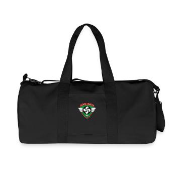 pays basque - Sac de sport en toile recyclée Stanley/Stella - noir - Devant