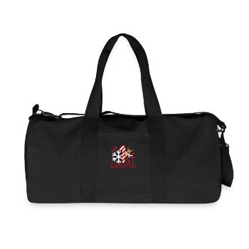 Mein erstes Weihnachten - Recycelte Canvas-Sporttasche von Stanley/Stella - Schwarz - Vorne