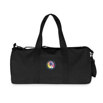 Visite de Majorque Palmiers Coloré - Sac de sport en toile recyclée Stanley/Stella - noir - Devant