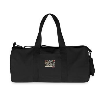 Vintage Septembre 1992 Septembre 1992 September - Recycled Canvas Sports Bag by Stanley/Stella - black - Front