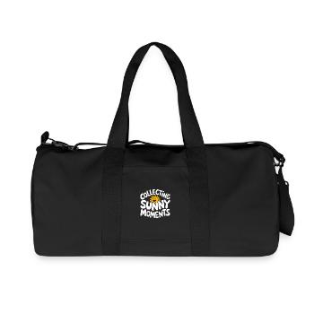 Moments d’été ensoleillés Vibrations Soleil d’été - Sac de sport en toile recyclée Stanley/Stella - noir - Devant
