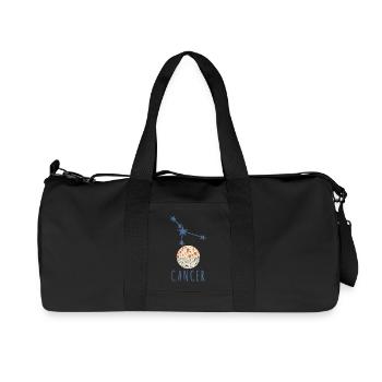 The constellation of Cancer - Recycled Canvas Sports Bag by Stanley/Stella - black - Front