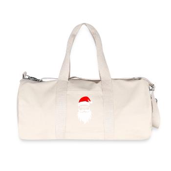 Weihnachts Outfit - Recycelte Canvas-Sporttasche von Stanley/Stella - Naturweiß - Vorne