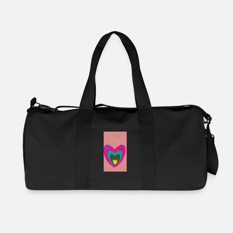 T-shirt - Recycelte Canvas-Sporttasche von Stanley/Stella - Schwarz