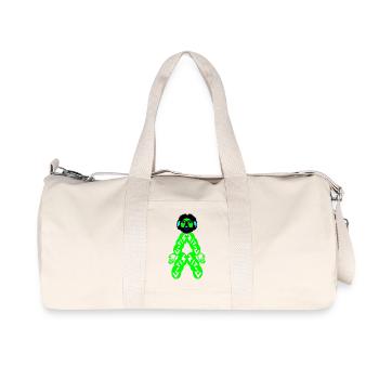 Yahoo - Sac de sport en toile recyclée Stanley/Stella - blanc naturel - Devant