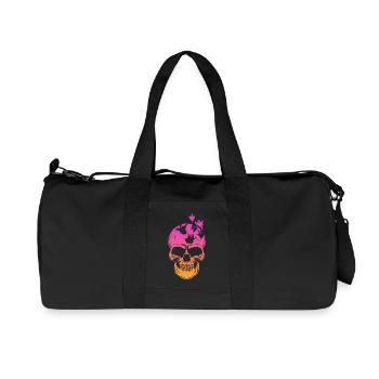 Halloween Ghost Halloween Skull Ghost - Recycled Canvas Sports Bag by Stanley/Stella - black - Front