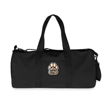 Gegen Tierquälerei - Recycelte Canvas-Sporttasche von Stanley/Stella - Schwarz - Vorne