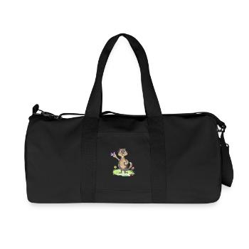 Otter Max - Recycled Canvas Sports Bag by Stanley/Stella - black - Front