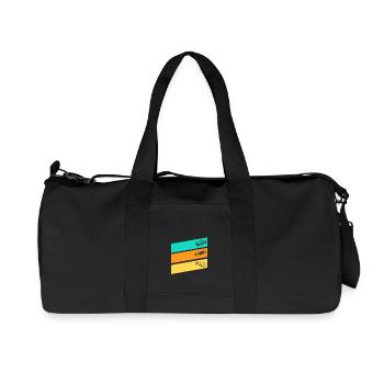Harmonica Harmonica - Sac de sport en toile recyclée Stanley/Stella - noir - Devant