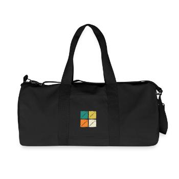 Flute player - Recycled Canvas Sports Bag by Stanley/Stella - black - Front