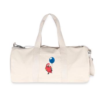 Papagei Luftballon - Recycelte Canvas-Sporttasche von Stanley/Stella - Naturweiß - Vorne