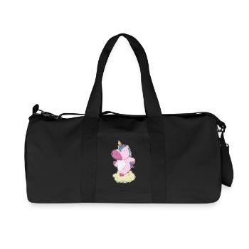 Licorne Jogger Jogging Sport - Sac de sport en toile recyclée Stanley/Stella - noir - Devant