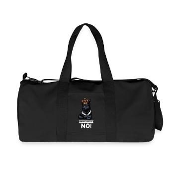 Before You Ask Black Shepherd Shepherds - Recycled Canvas Sports Bag by Stanley/Stella - black - Front