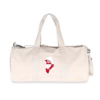 Hands off Greenland (Greenland Edition) - Recycled Canvas Sports Bag by Stanley/Stella - natural - Front