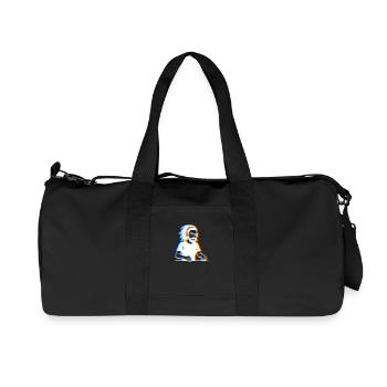 EDM - DJ - Glitch Rave Stil - Recycelte Canvas-Sporttasche von Stanley/Stella - Schwarz - Vorne