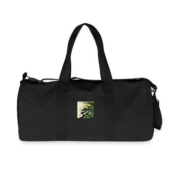 Animal : Calao - Sac de sport en toile recyclée Stanley/Stella - noir - Devant