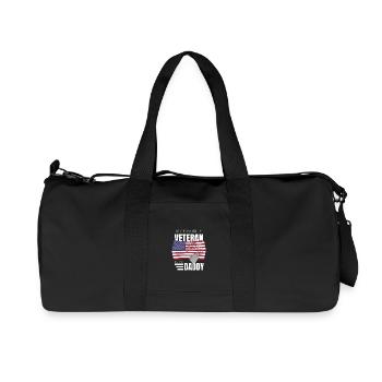 Mon ancien combattant préféré est la Journée des anciens combattants de mon père - Sac de sport en toile recyclée Stanley/Stella - noir - Devant