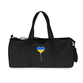 Ukraine - Recycled Canvas Sports Bag by Stanley/Stella - black - Front