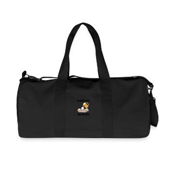 Berg Berge - Recycelte Canvas-Sporttasche von Stanley/Stella - Schwarz - Vorne