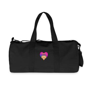 Bisexual Persian Cat Cat Gift - Recycled Canvas Sports Bag by Stanley/Stella - black - Front