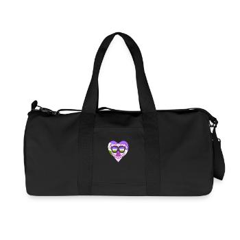 Genderqueer Pig - Recycled Canvas Sports Bag by Stanley/Stella - black - Front