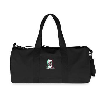 EDM - DJane - Glitch Rave Style - Recycelte Canvas-Sporttasche von Stanley/Stella - Schwarz - Vorne