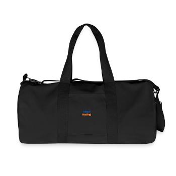 Vittori Racing Logo - Recycelte Canvas-Sporttasche von Stanley/Stella - Schwarz - Vorne