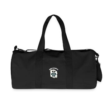 Chill Toad Turtle - Recycled Canvas Sports Bag by Stanley/Stella - black - Front