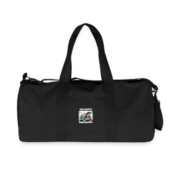 Chill Toad Turtle - Recycled Canvas Sports Bag by Stanley/Stella - black - Front