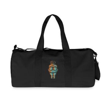 Venus1 - Recycelte Canvas-Sporttasche von Stanley/Stella - Schwarz - Vorne