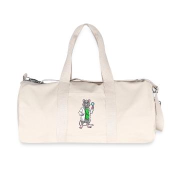 École des professeurs de sciences des rats - Sac de sport en toile recyclée Stanley/Stella - blanc naturel - Devant
