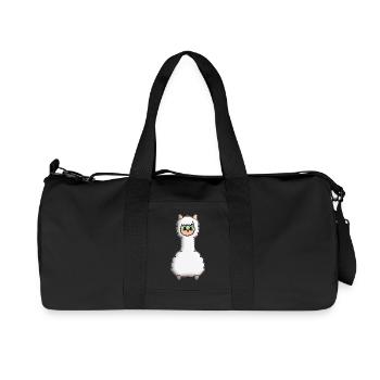 Alpaca - Recycled Canvas Sports Bag by Stanley/Stella - black - Front