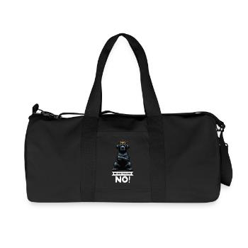 Before You Ask Labrador Labrador Labrador Owner Labrador - Recycled Canvas Sports Bag by Stanley/Stella - black - Front