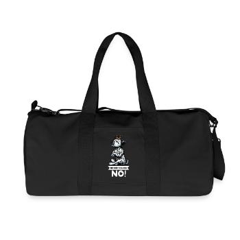 Before You Ask Dalmatians Dalmatian Lovers - Recycled Canvas Sports Bag by Stanley/Stella - black - Front