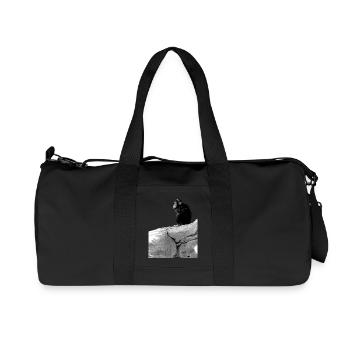 Music Monkey - Recycled Canvas Sports Bag by Stanley/Stella - black - Front