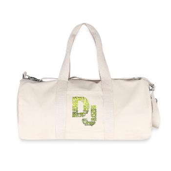 DJ - music is my life - Recycelte Canvas-Sporttasche von Stanley/Stella - Naturweiß - Vorne