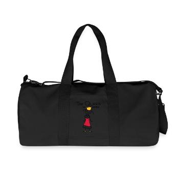 The Queen - Sac de sport en toile recyclée Stanley/Stella - noir - Devant