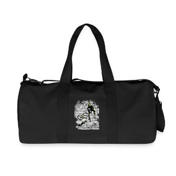 BMX - Recycled Canvas Sports Bag by Stanley/Stella - black - Front