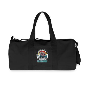 37. Geburtstag Kassette Retro Vintage - Recycelte Canvas-Sporttasche von Stanley/Stella - Schwarz - Vorne