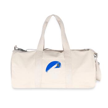 Militärischer Anrufer - Recycelte Canvas-Sporttasche von Stanley/Stella - Naturweiß - Vorne